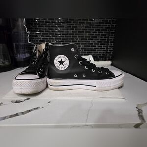 Converse Black High-Top Sneakers